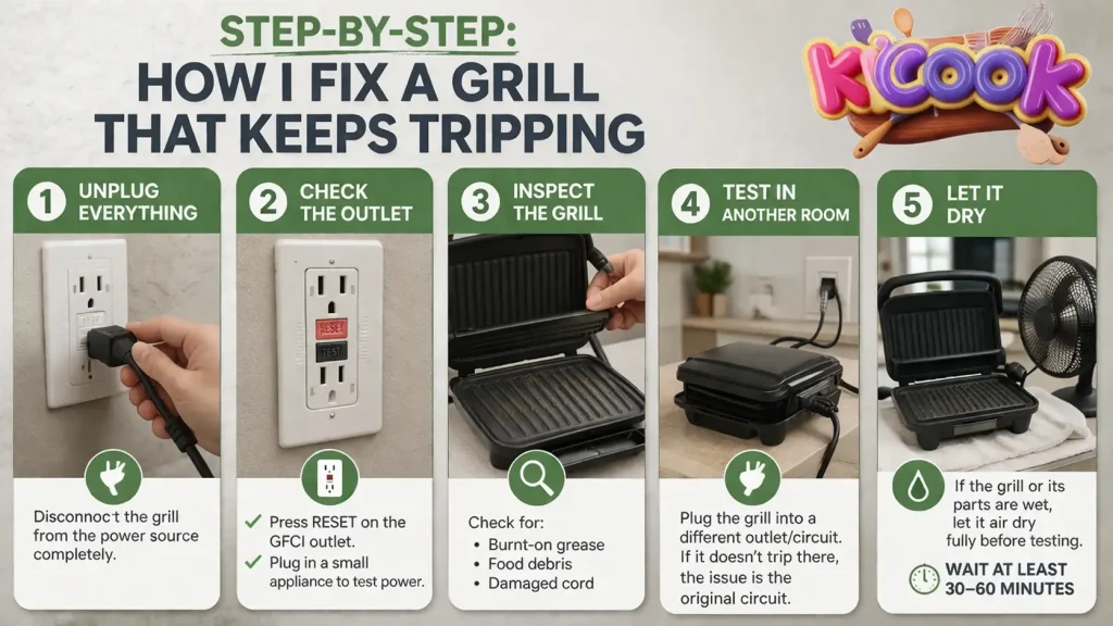 Step-by-Step How I Fix a Grill That Keeps Tripping