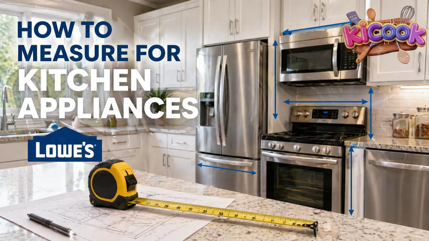 How to Measure for Kitchen Appliance Lowes