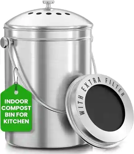 Best Stainless Steel Compost Bin Under $40