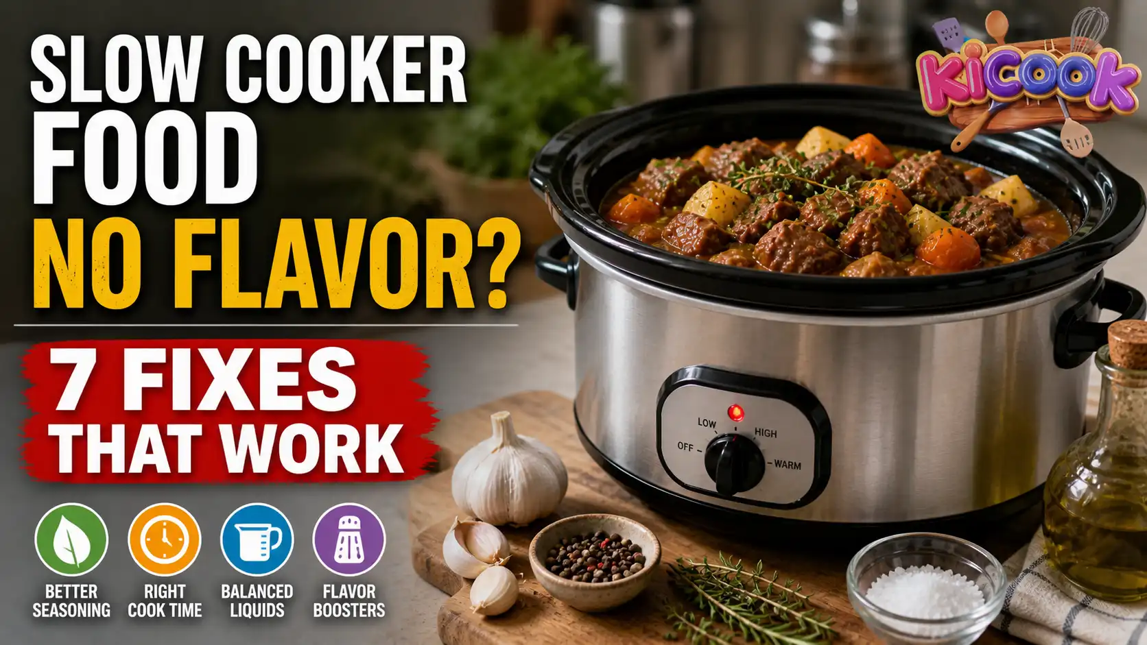 Slow Cooker Food No Flavor 7 Fixes That Work