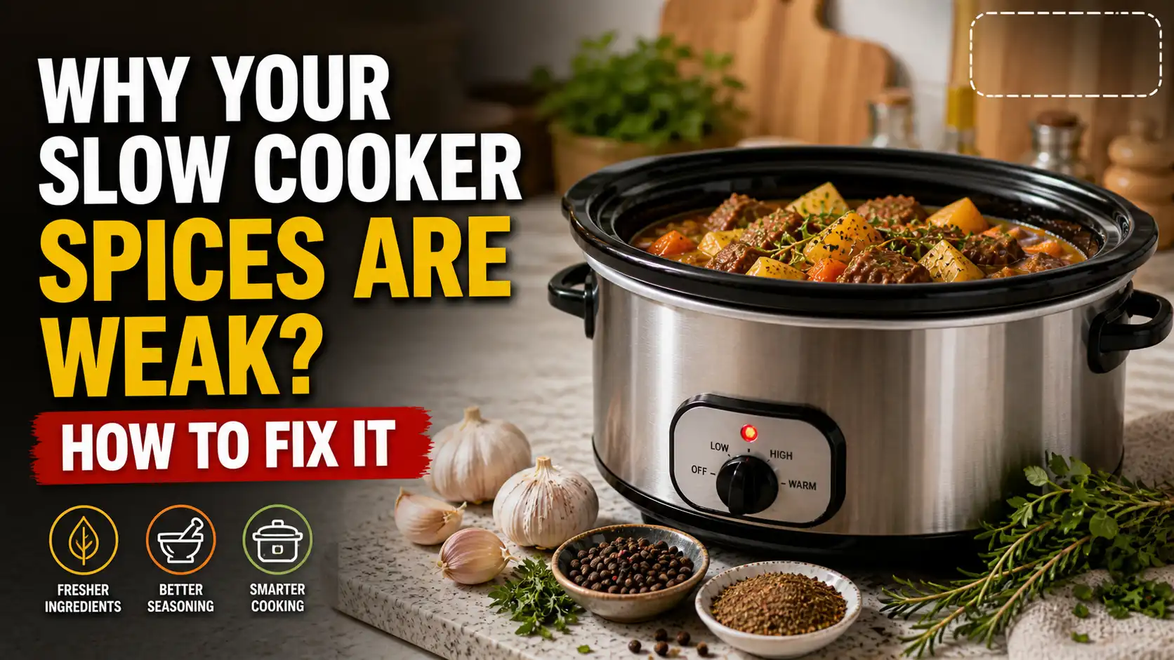 Why Your Slow Cooker Spices Are Weak