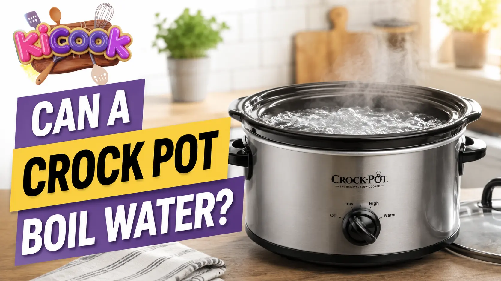 Can a Crock Pot Boil Water