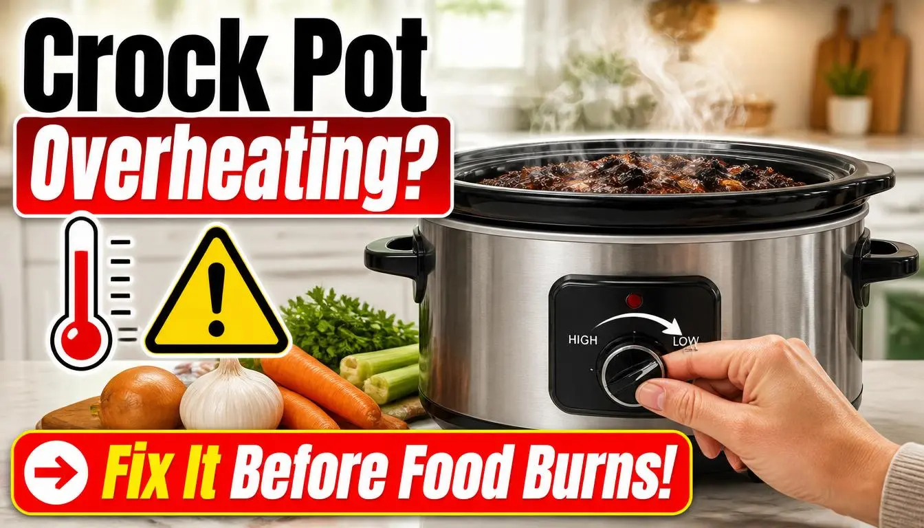 Crock Pot Overheating Fix It Before Food Burns