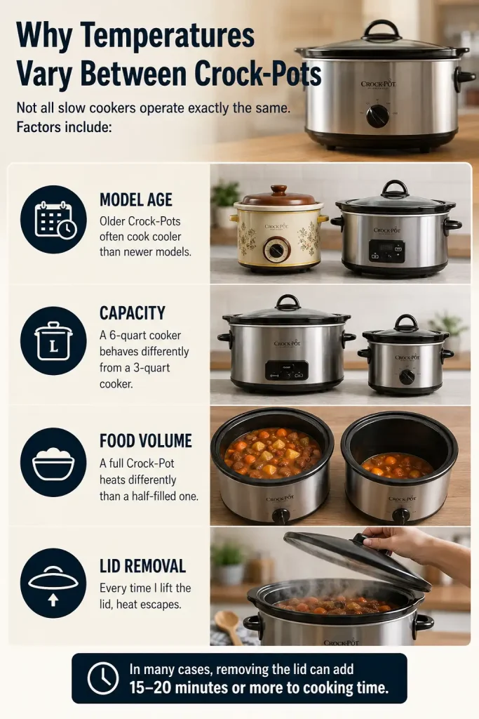 Understanding crock-pot temperature variations