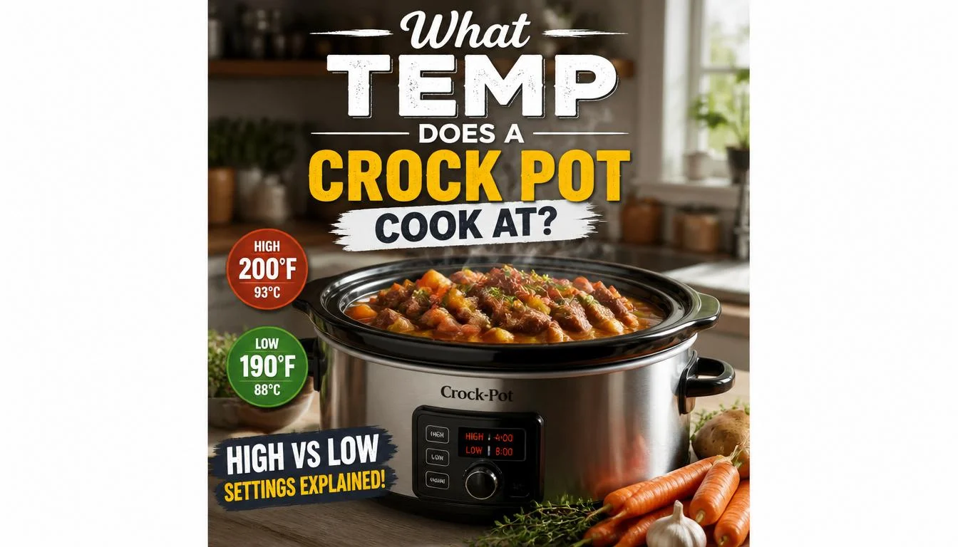 What Temp Does a Crock Pot Cook At