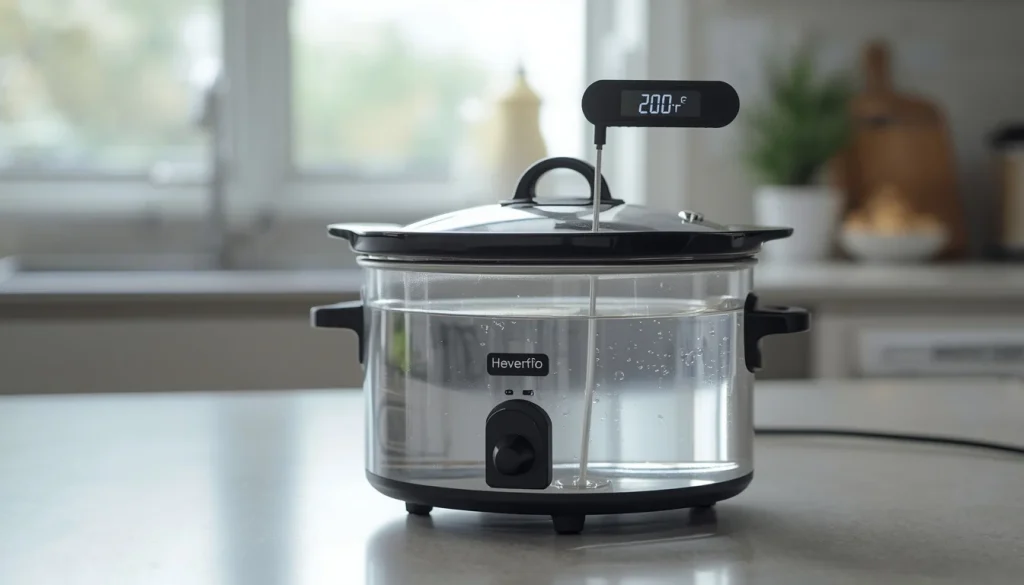 crock pot overheating temperature test 