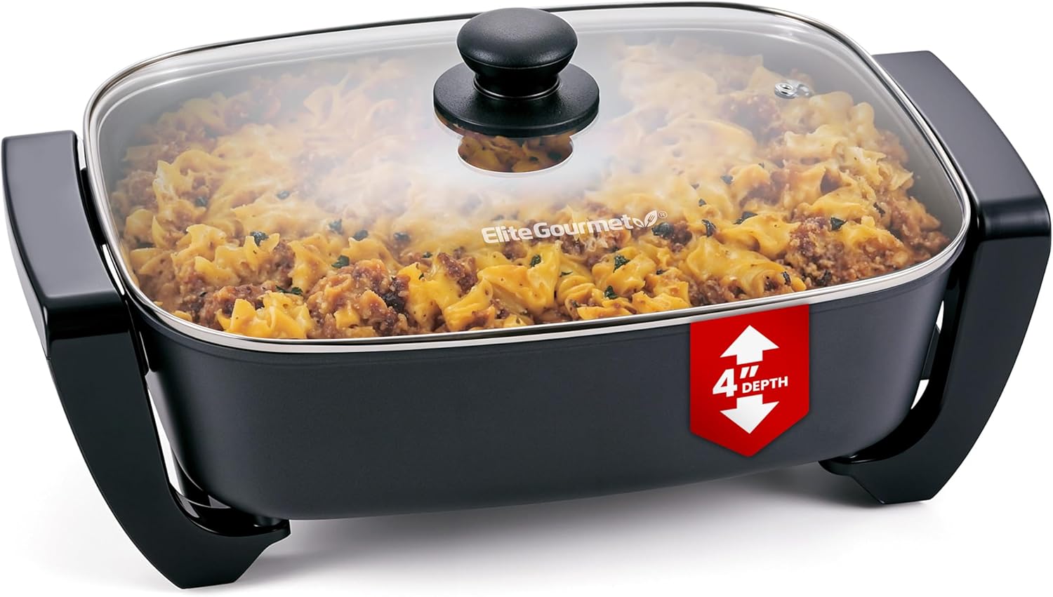 Elite Gourmet 12.5-Quart Ceralast Electric Skillet
