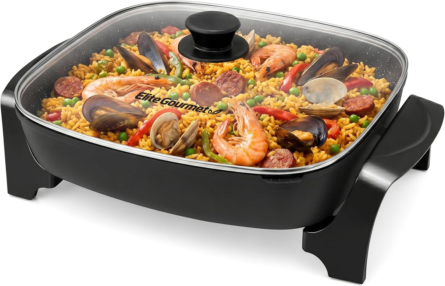 Elite Gourmet EG-6203 Extra-Deep 10.5-Quart Electric Skillet