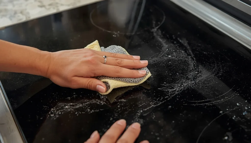 How to Clean the Electric Cooktop