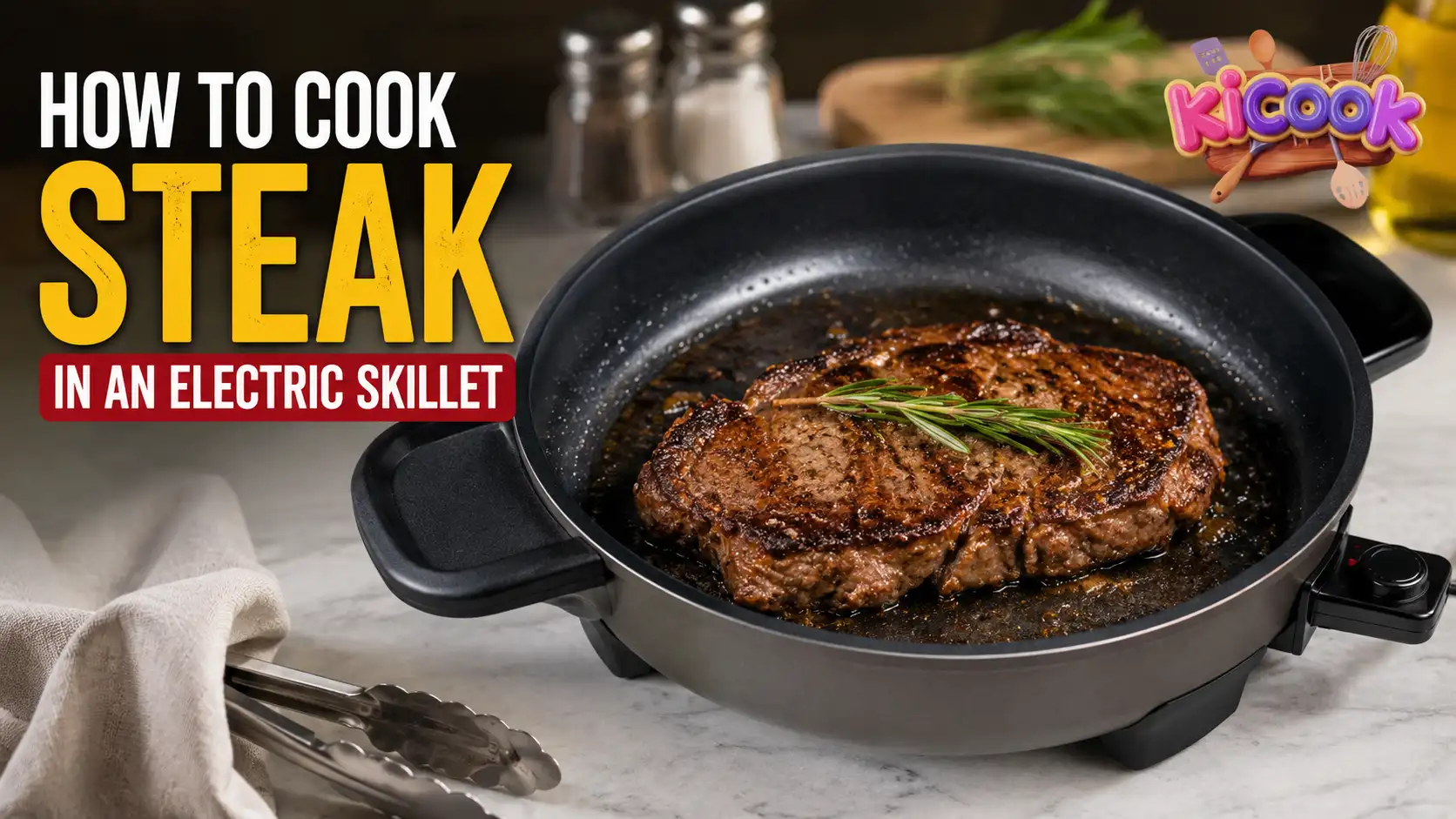 How to Cook Steak in an Electric Skillet