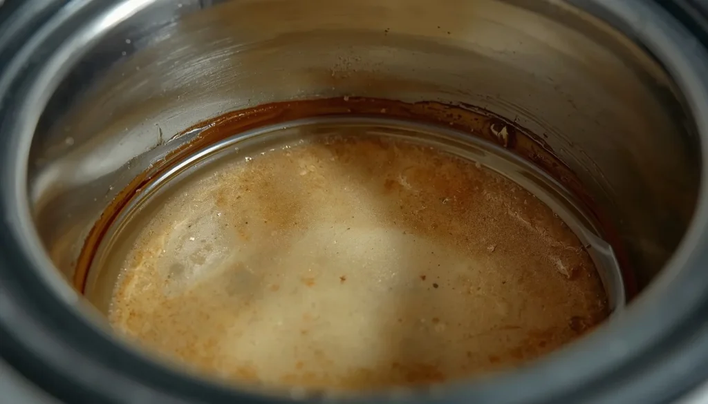 Insufficient Liquid at the Bottom