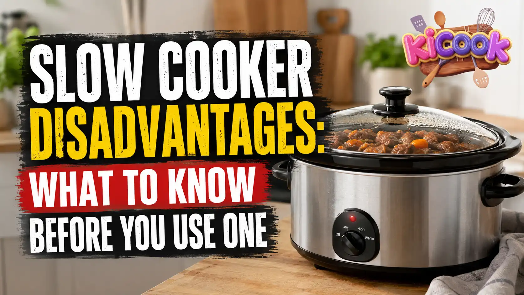 Slow Cooker Disadvantages