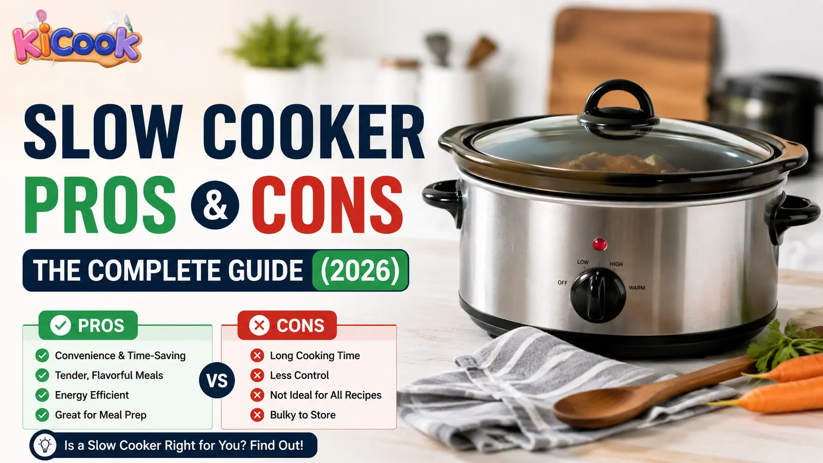 Slow Cooker Pros and Cons
