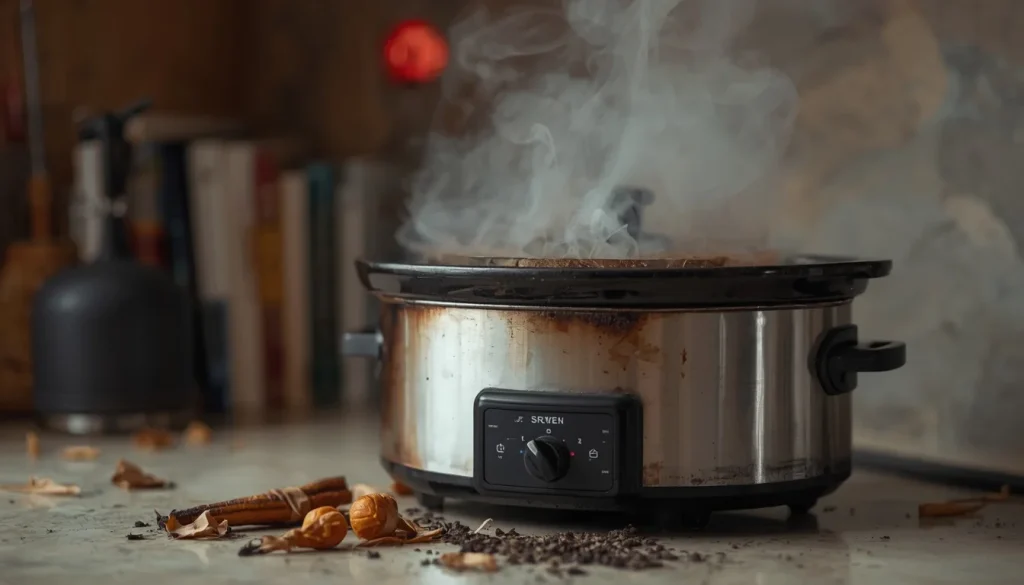 Slow Cooker Smells Bad or Burning Smell