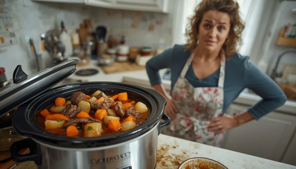 The Slow Cooker Is Too Full