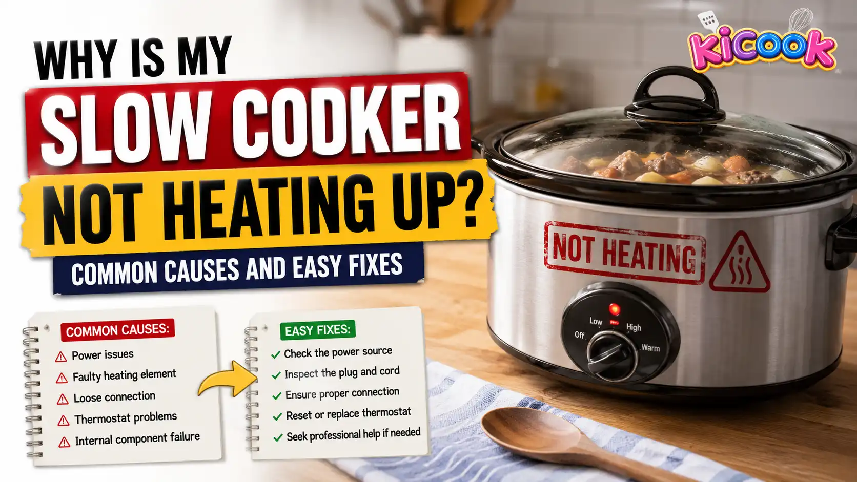 Why Is My Slow Cooker Not Heating Up