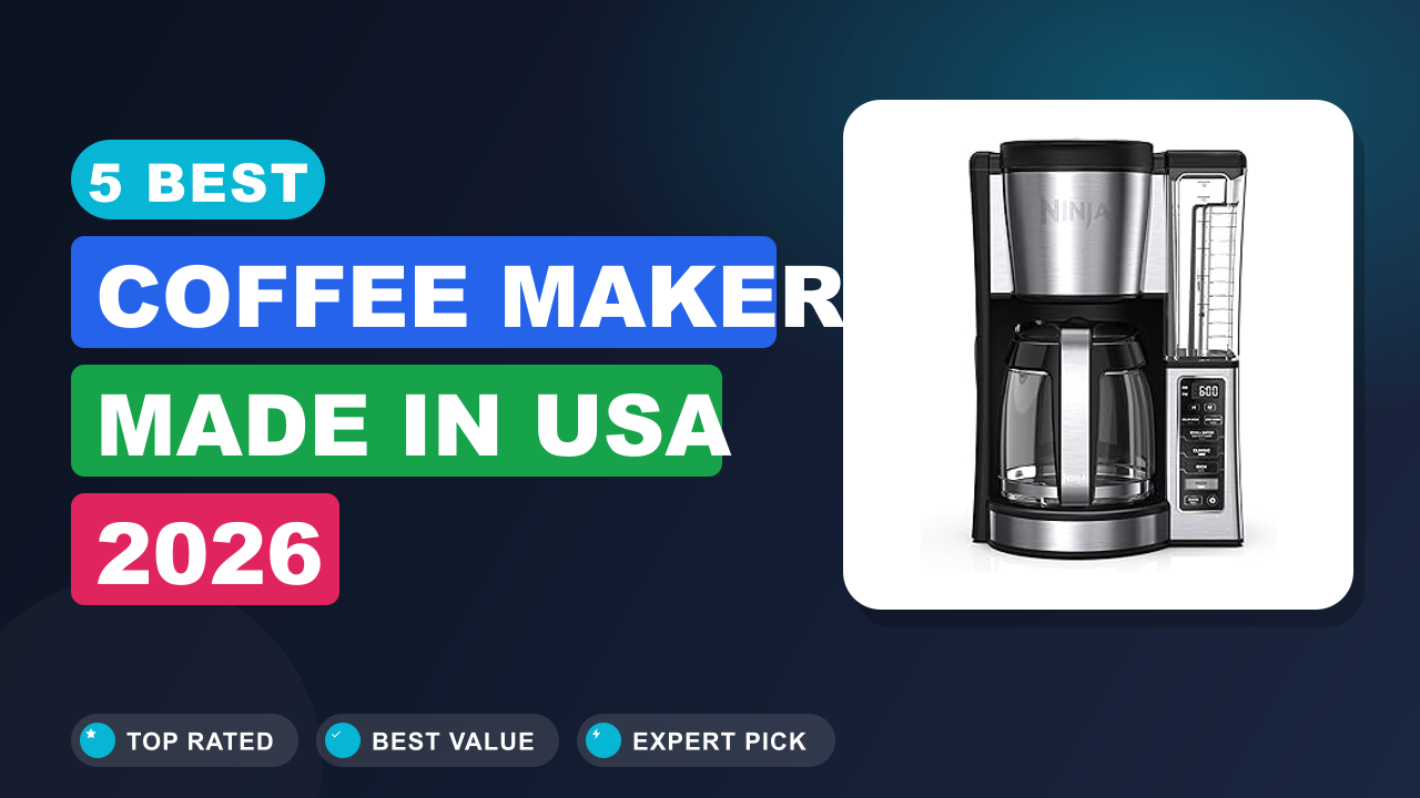 5 Best Coffee Maker Made in Usa 2026