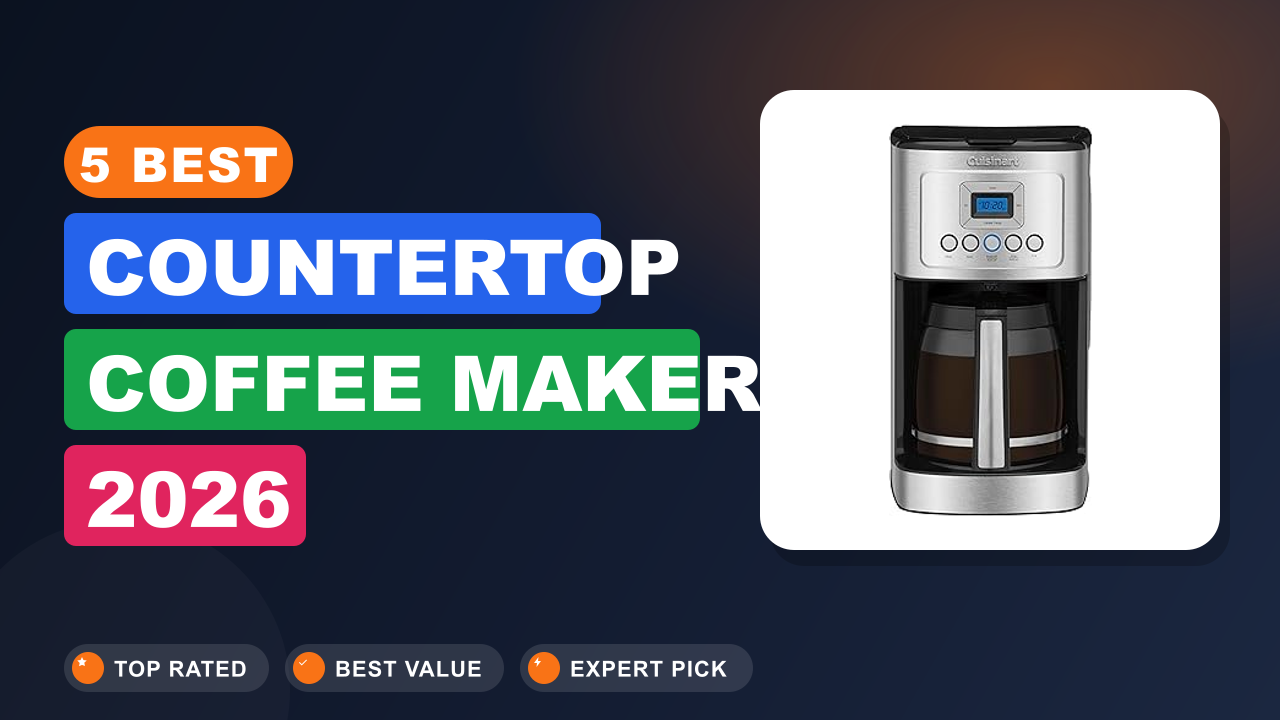 5 Best Countertop Coffee Maker 2026