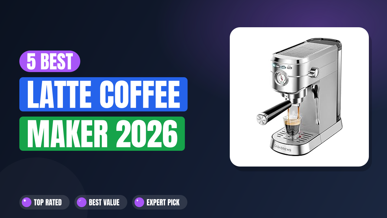 5 Best Latte Coffee Maker 2026