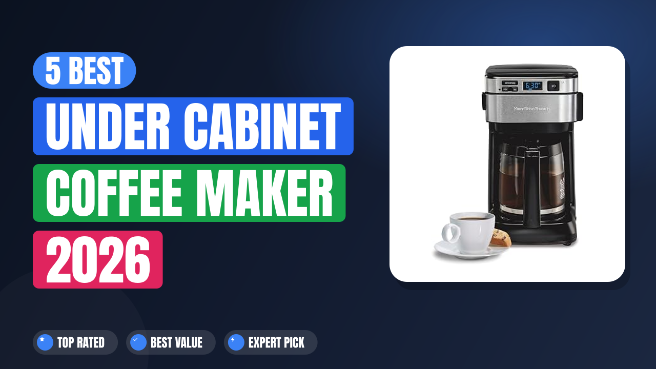 5 Best Under Cabinet Coffee Maker 2026