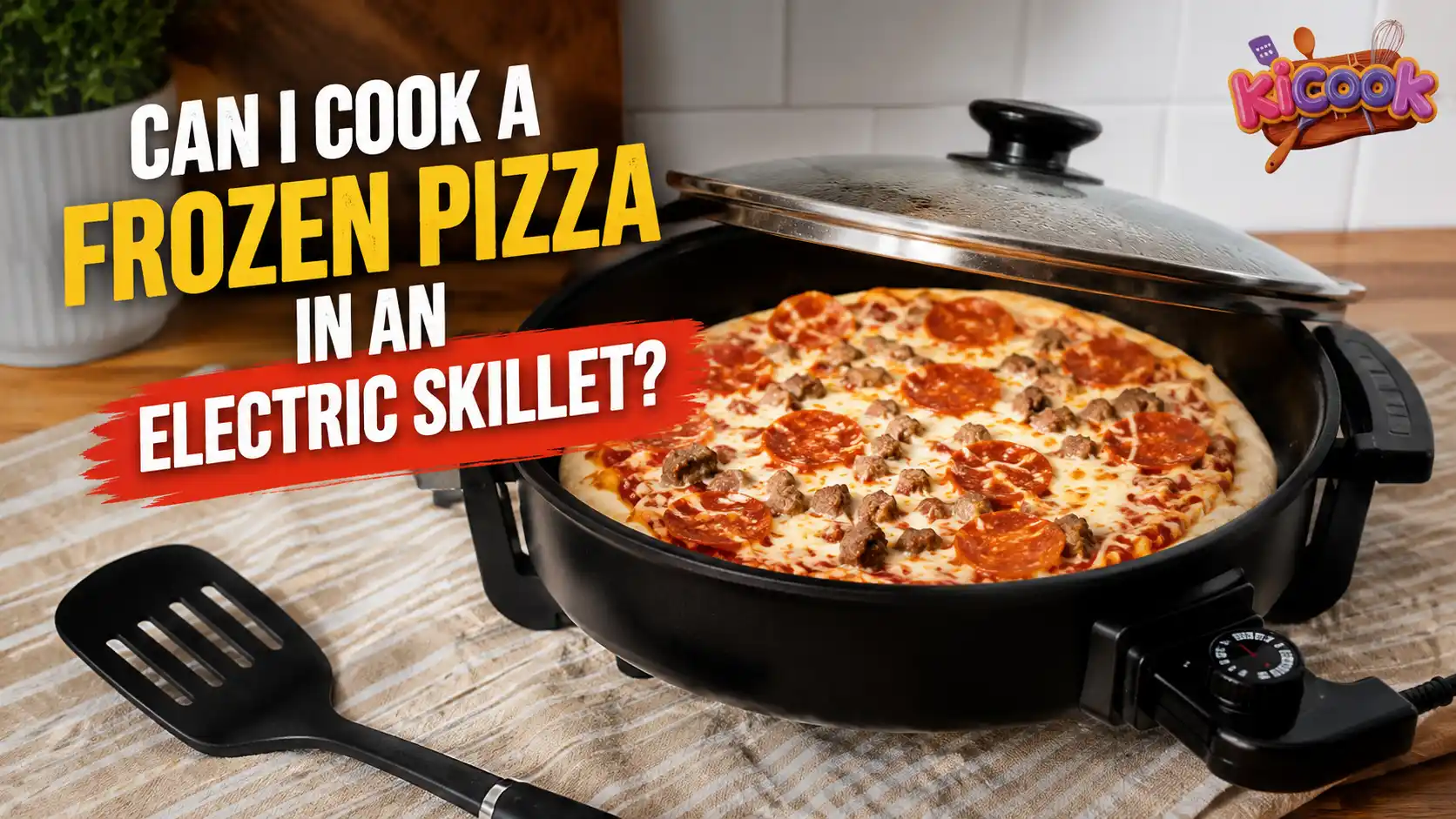 Can I Cook a Frozen Pizza in an Electric Skillet