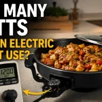 How Many Watts Does an Electric Skillet Use
