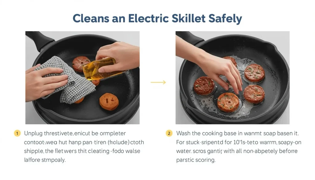 How to Clean an Electric Skillet Safely
