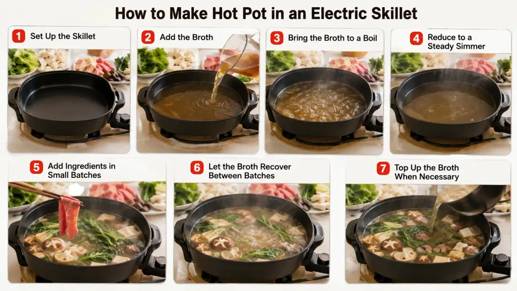 How to Make Hot Pot in an Electric Skillet