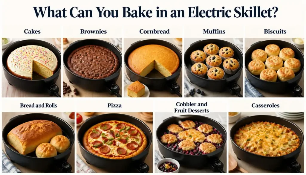 What Can You Bake in an Electric Skillet