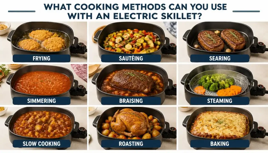 What Cooking Methods Can You Use With an Electric Skillet