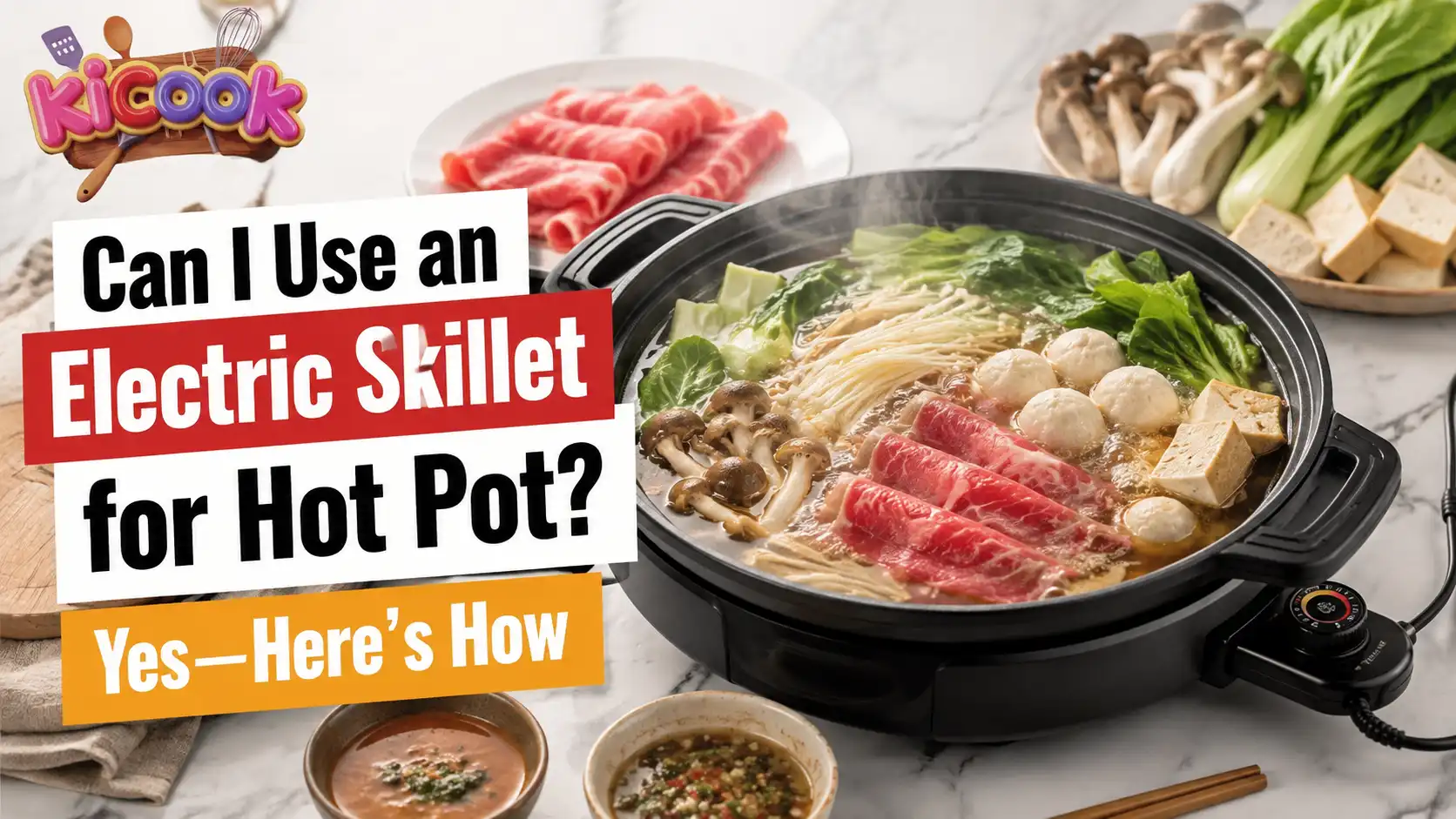 Use an Electric Skillet for Hot Pot