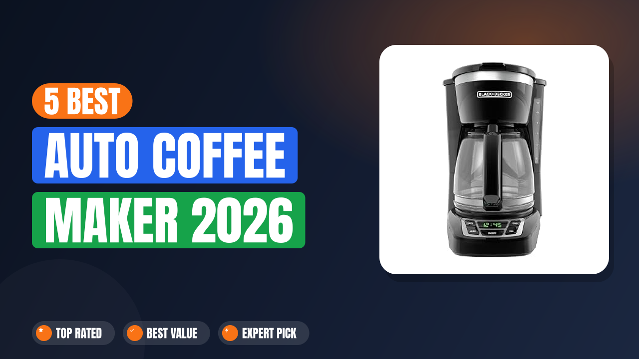 5 Best Auto Coffee Maker 2026