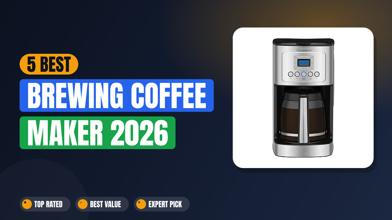 5 Best Brewing Coffee Maker 2026