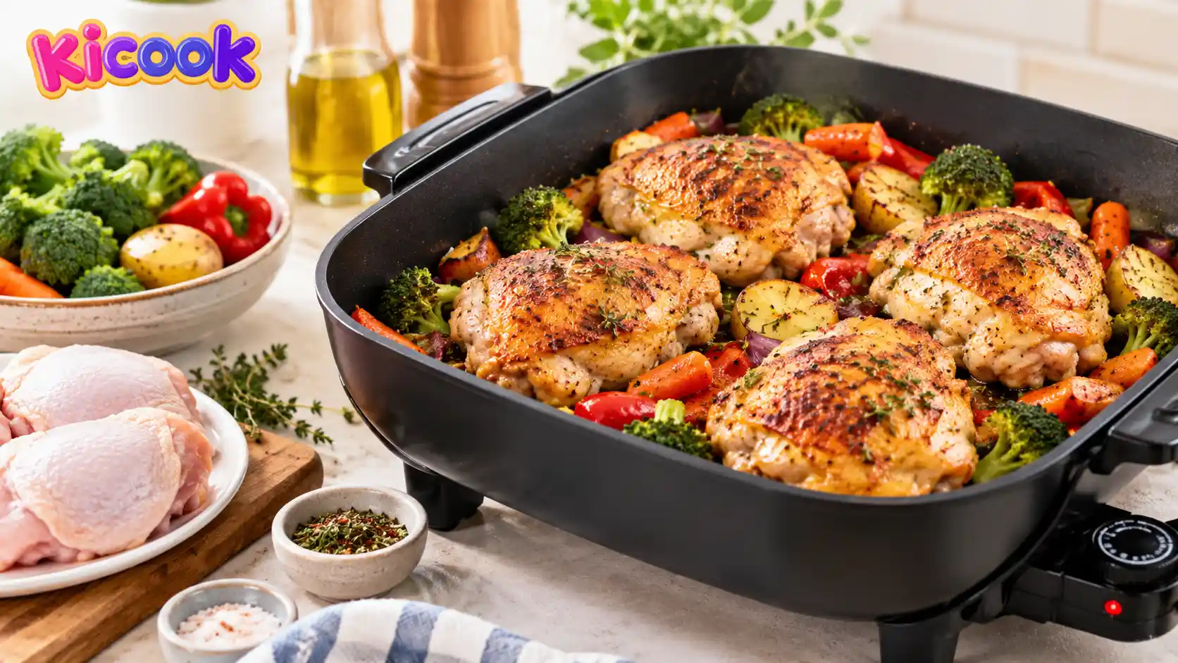 Can You Bake Chicken in an Electric Skillet