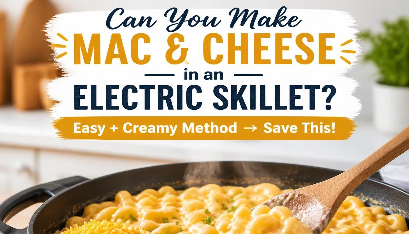 Can You Make Mac and Cheese in an Electric Skillet