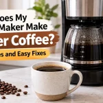 Coffee Maker Make Bitter Coffee