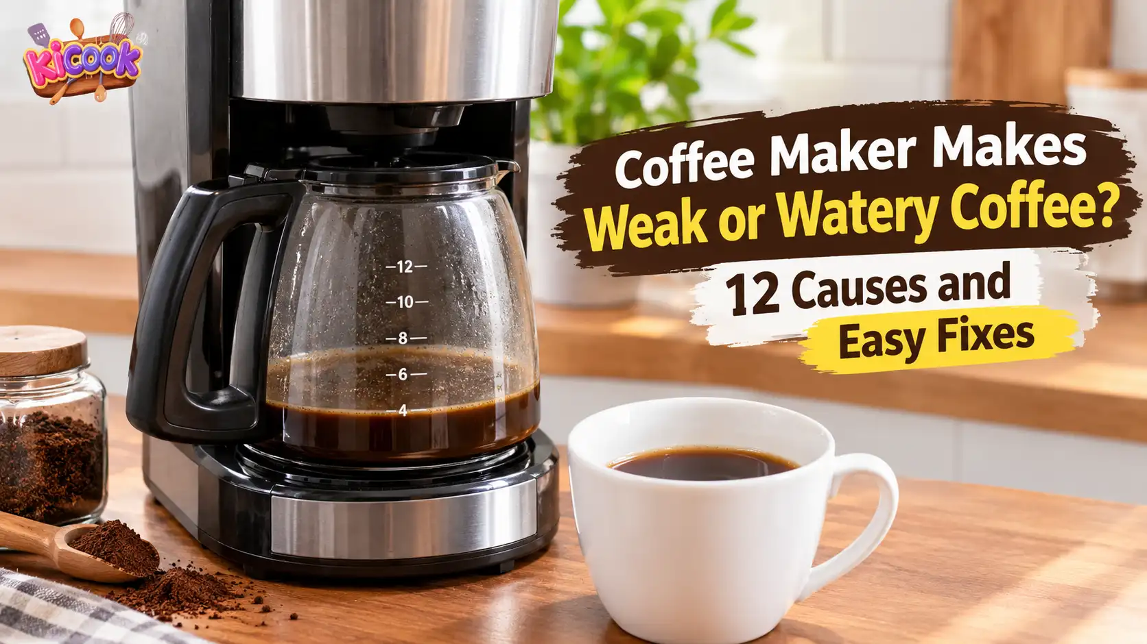 Coffee Maker Makes Weak or Watery Coffee