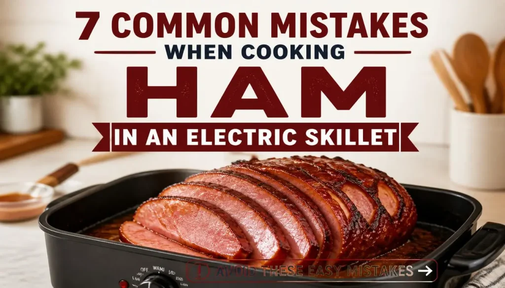 Common Mistakes When Cooking Ham in an Electric Skillet