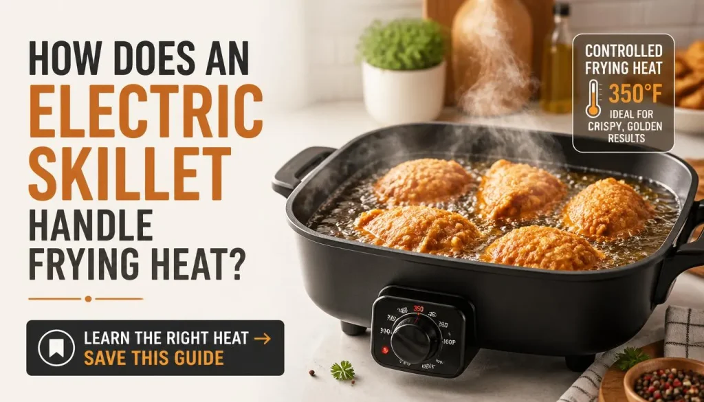 How an Electric Skillet Handles Frying Heat