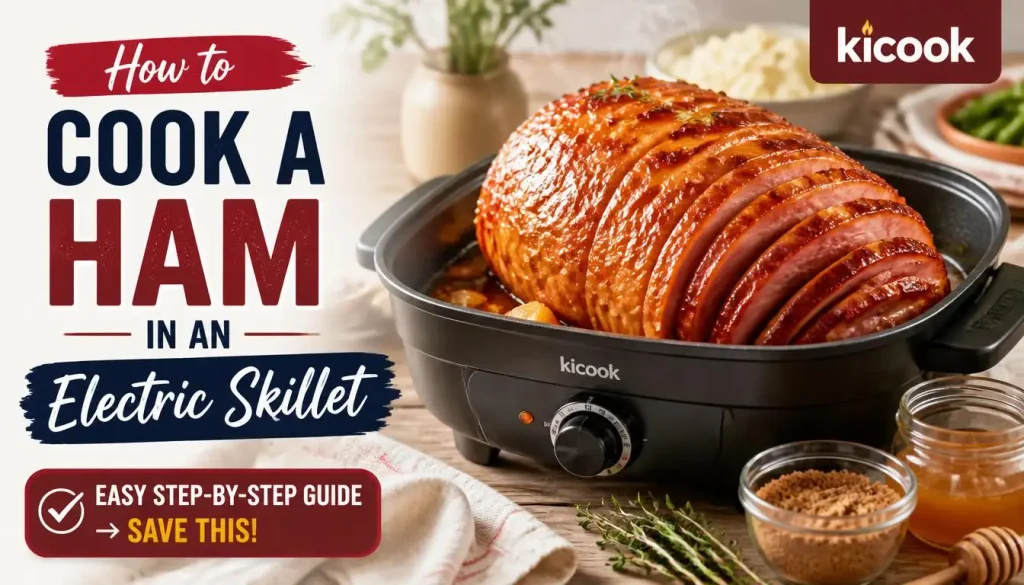 How to Cook a Ham in an Electric Skillet Step by Step