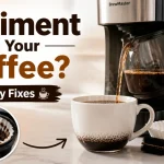 Sediment in Coffee Cup From Coffee Maker