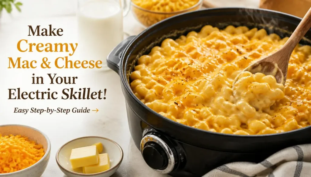 Step-by-Step How to Make Mac and Cheese in an Electric Skillet