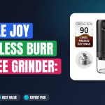 Circle Joy Cordless Burr Coffee Grinder: Portable