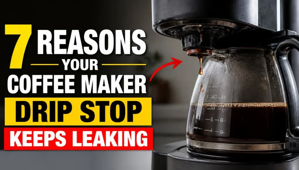 7 Reasons Your Coffee Maker Drip Stop Keeps Leaking