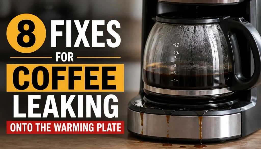 8 Fixes for Coffee Leaking Onto the Warming Plate