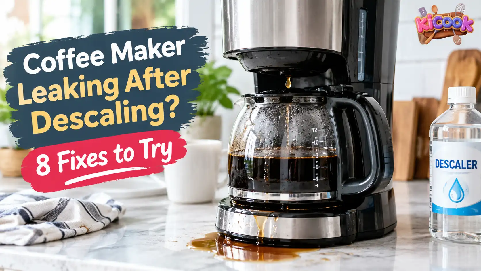 Coffee Maker Leaking After Descaling