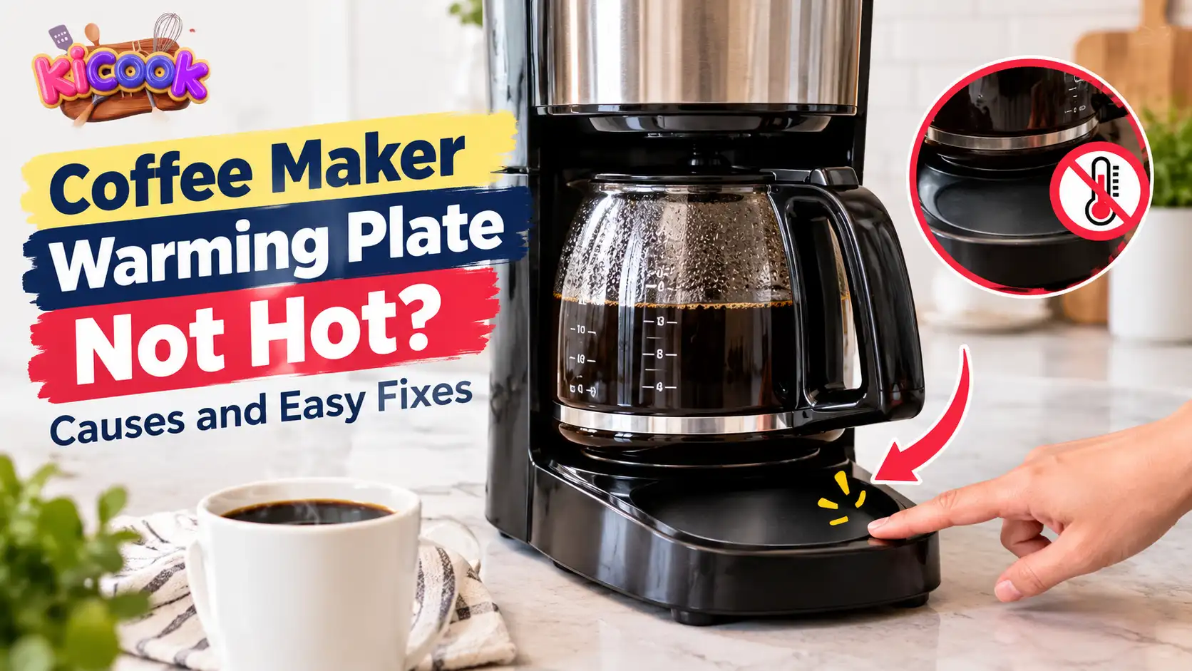 Coffee Maker Warming Plate Not Hot