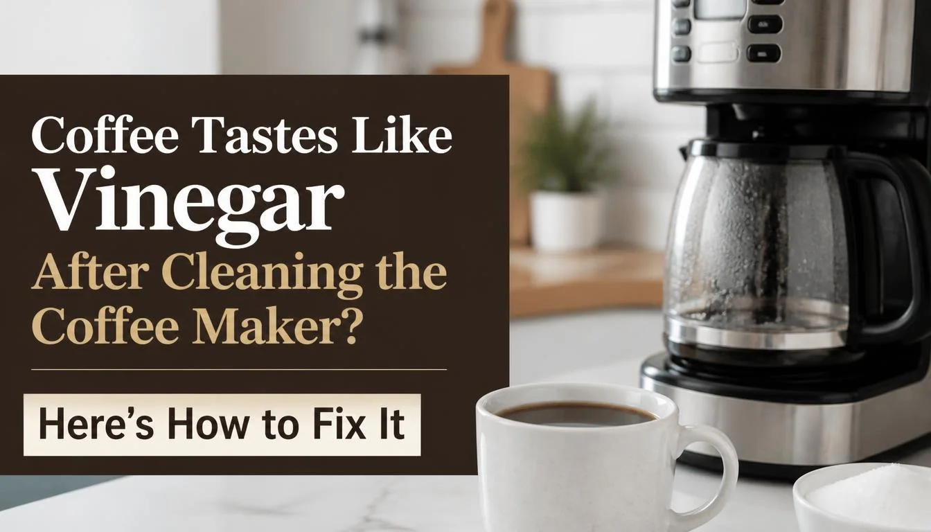 Coffee Tastes Like Vinegar After Cleaning the Coffee Maker Here’s How to Fix It