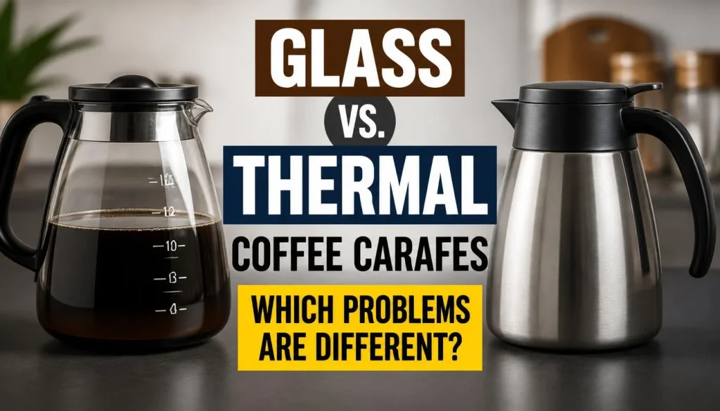 Glass vs. Thermal Coffee Carafes Which Problems Are Different
