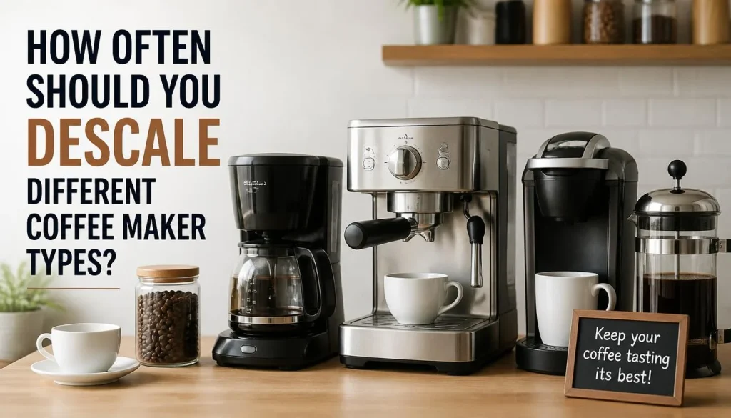 How Often Should You Descale Different Coffee Maker Types